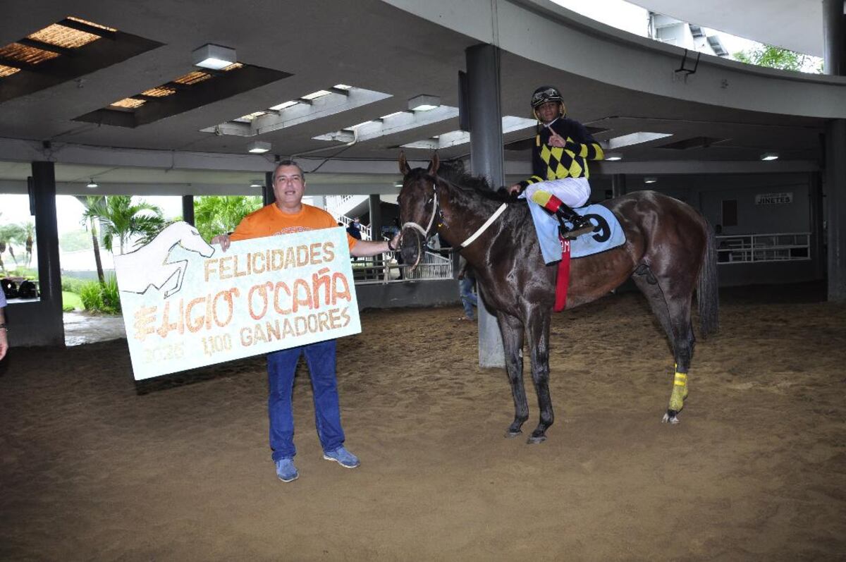Eligio Ocaña llega a 1,100 victorias y sigue brillando en el HPR