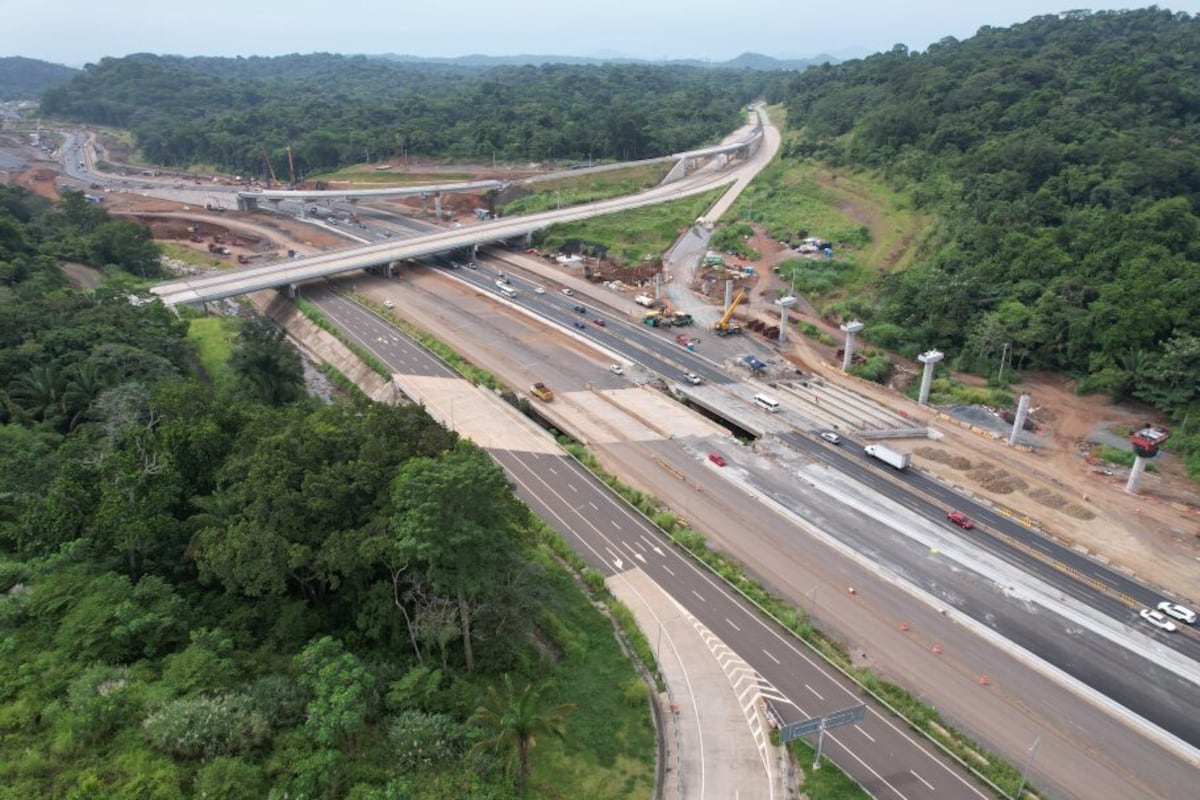 Trabajos de ampliación del tramo entre Arraiján y el puente de las Américas tienen un 78.8% de avance