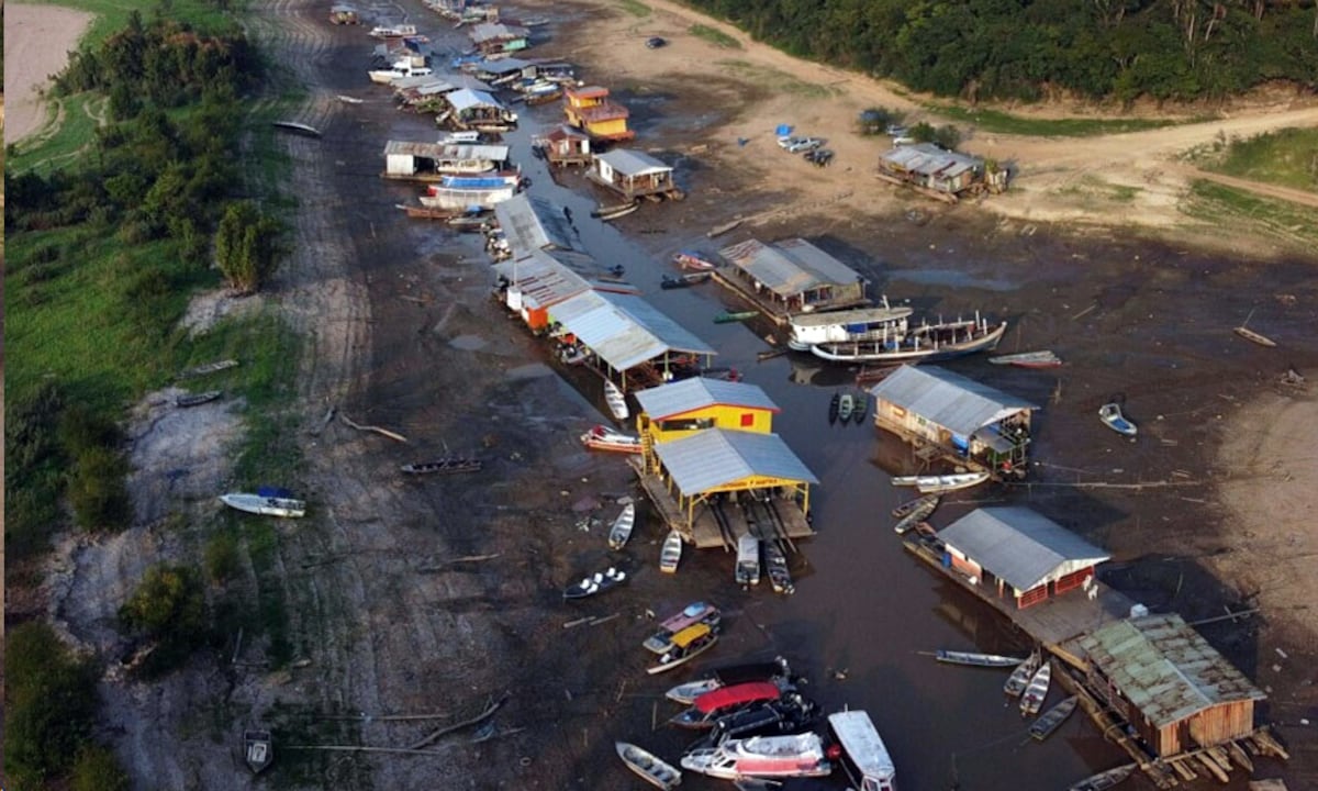 Alarma en Brasil: Sequía récord amenaza la cuenca amazónica