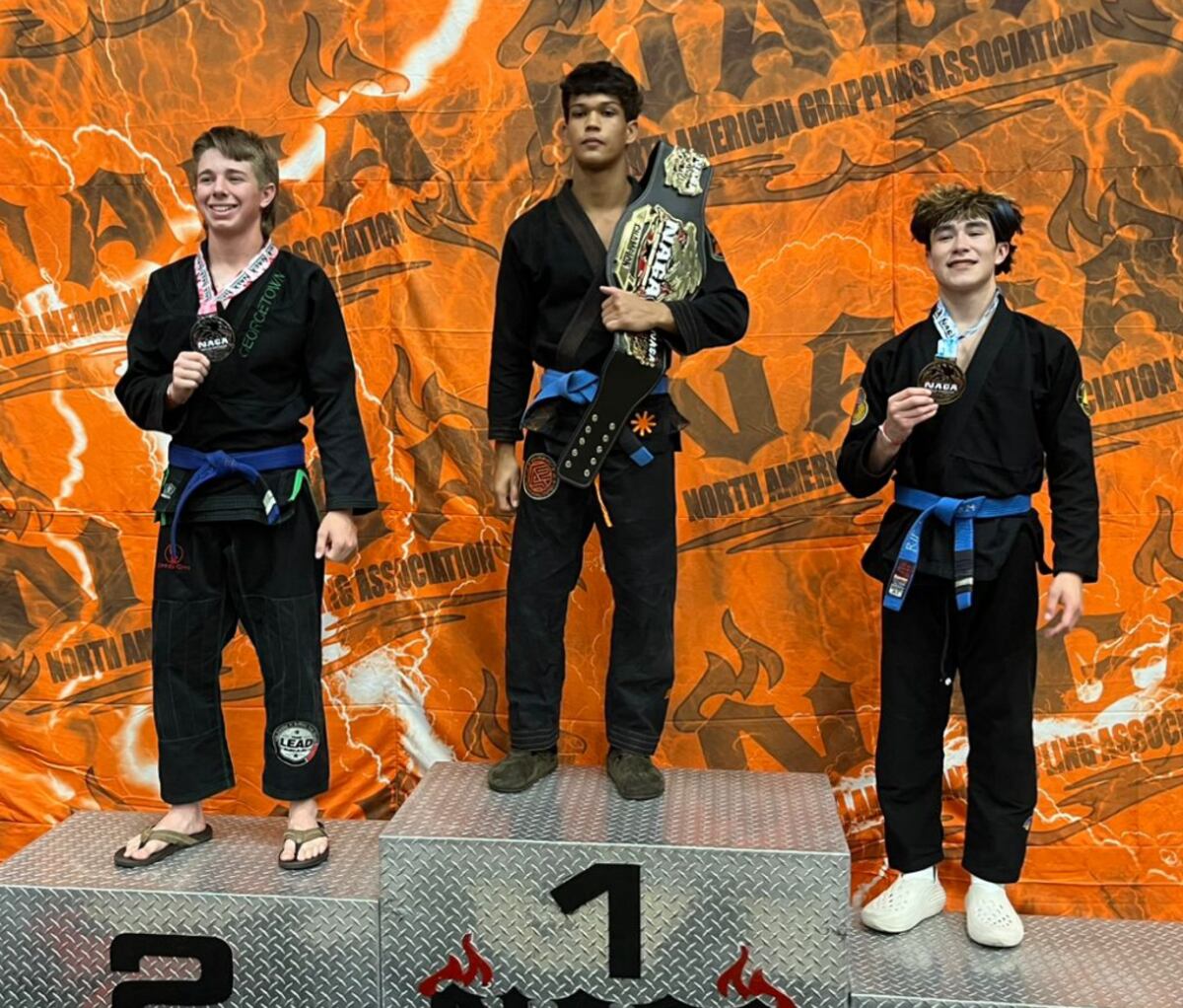 Lucas Goldner brilla en Texas: oro y plata para Panamá en jiu-jitsu internacional