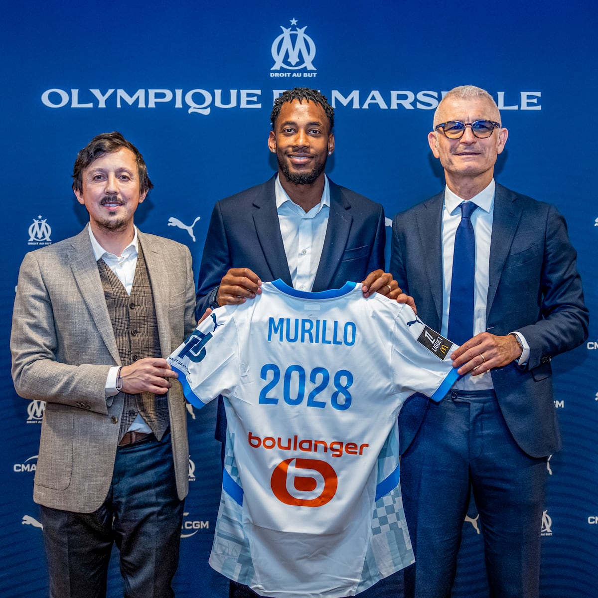 Amir Murillo renueva con el Marsella hasta 2028 y se convierte en pieza clave del club