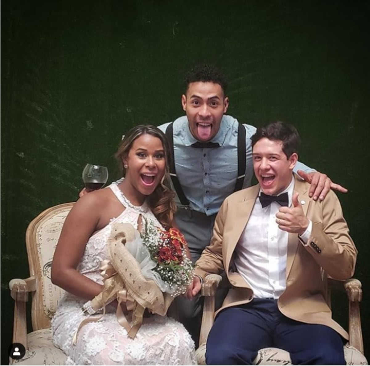 Bicampeón de Calle 7, Facundo Kroeck, y Grace se casan tras anuncio de embarazo