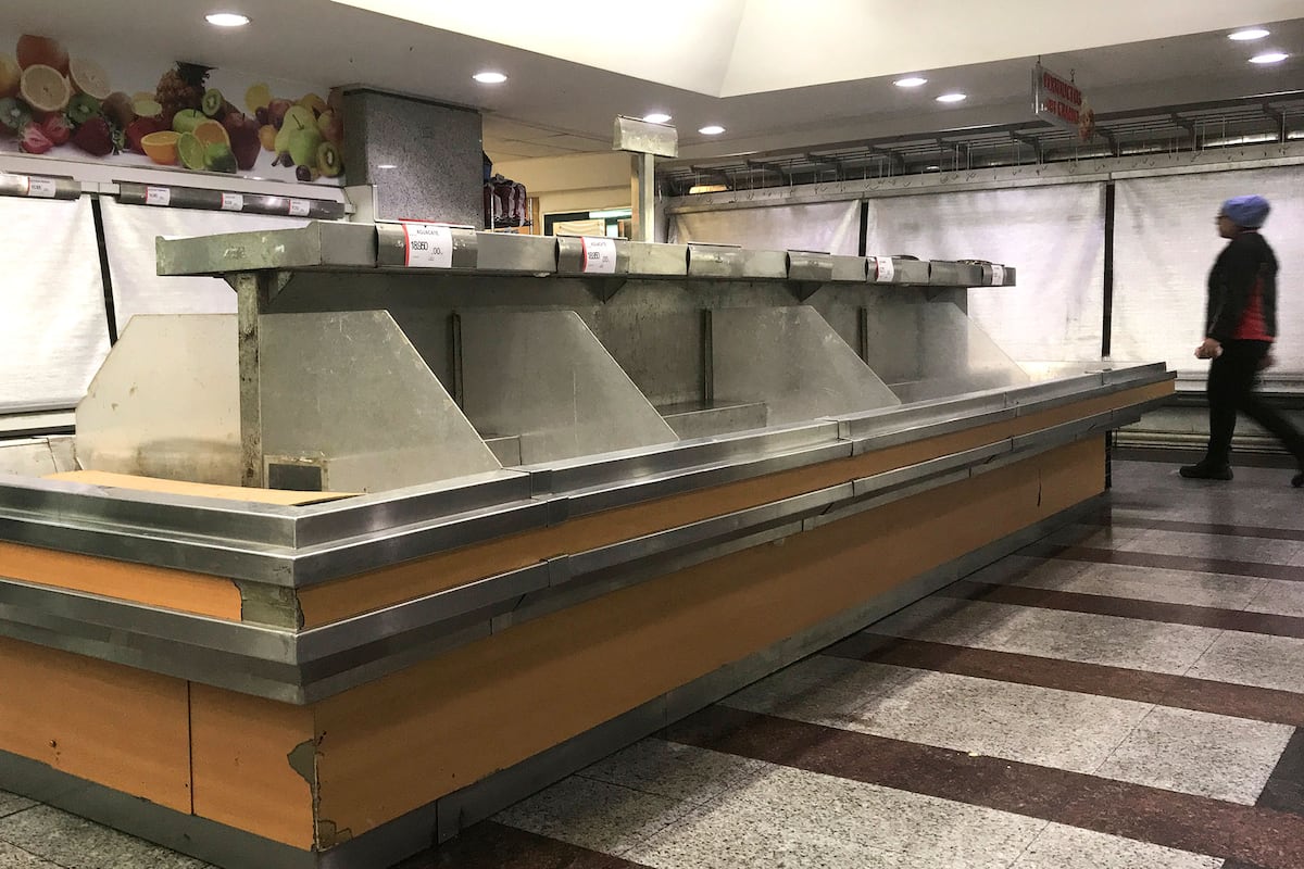 Las desoladoras imágenes de los supermercados de Venezuela