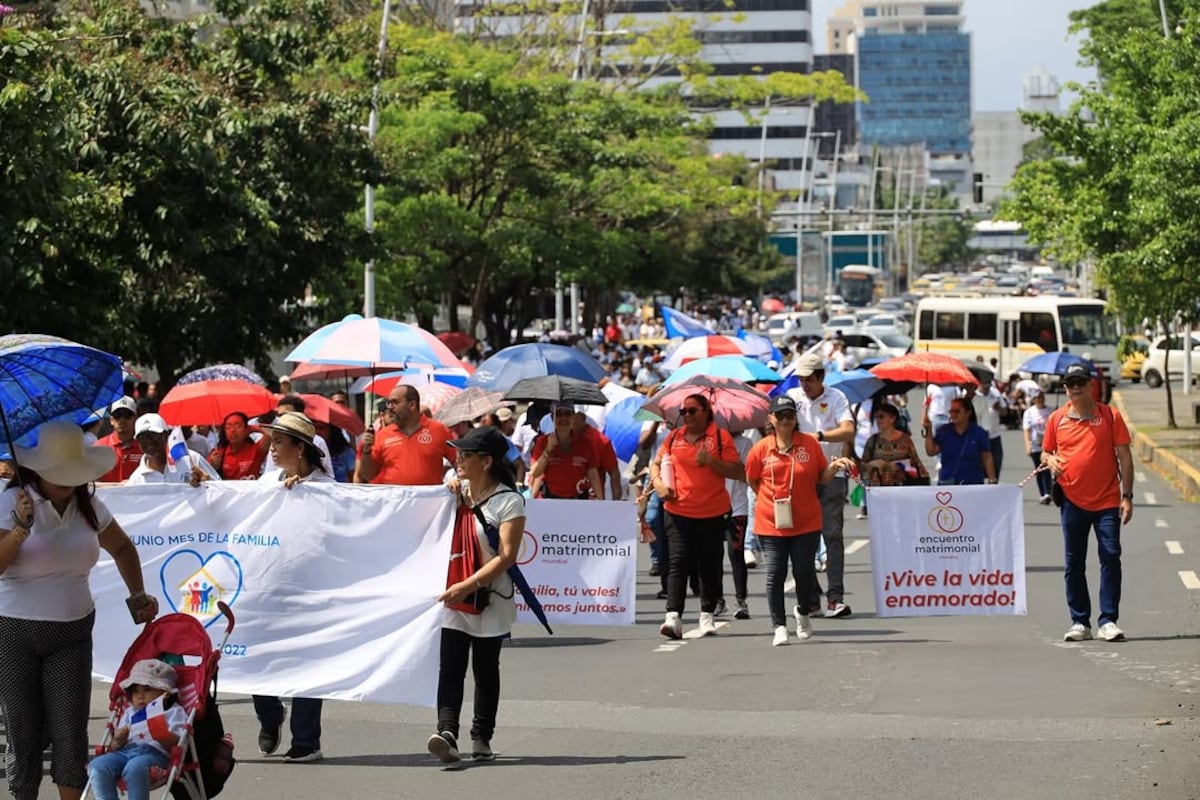 Marcha por la Vida y Panamá Pride 2025 coincidieron en un día lleno de mensajes sobre familia