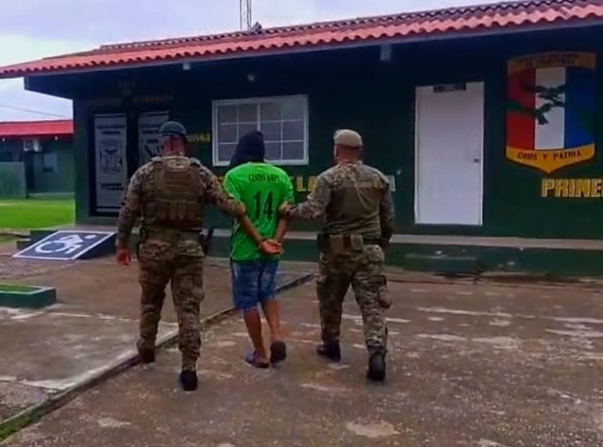 Cae adulto y menor de 17 años con presunta droga en puesto de vigilancia de Darién
