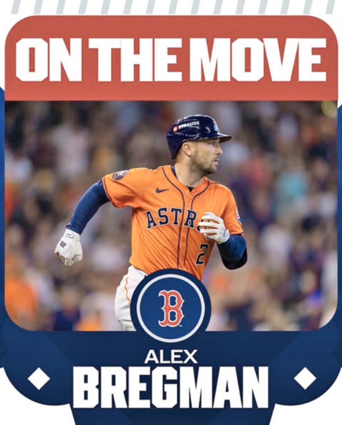 Alex Bregman cambia de piel y ahora es un Media Roja