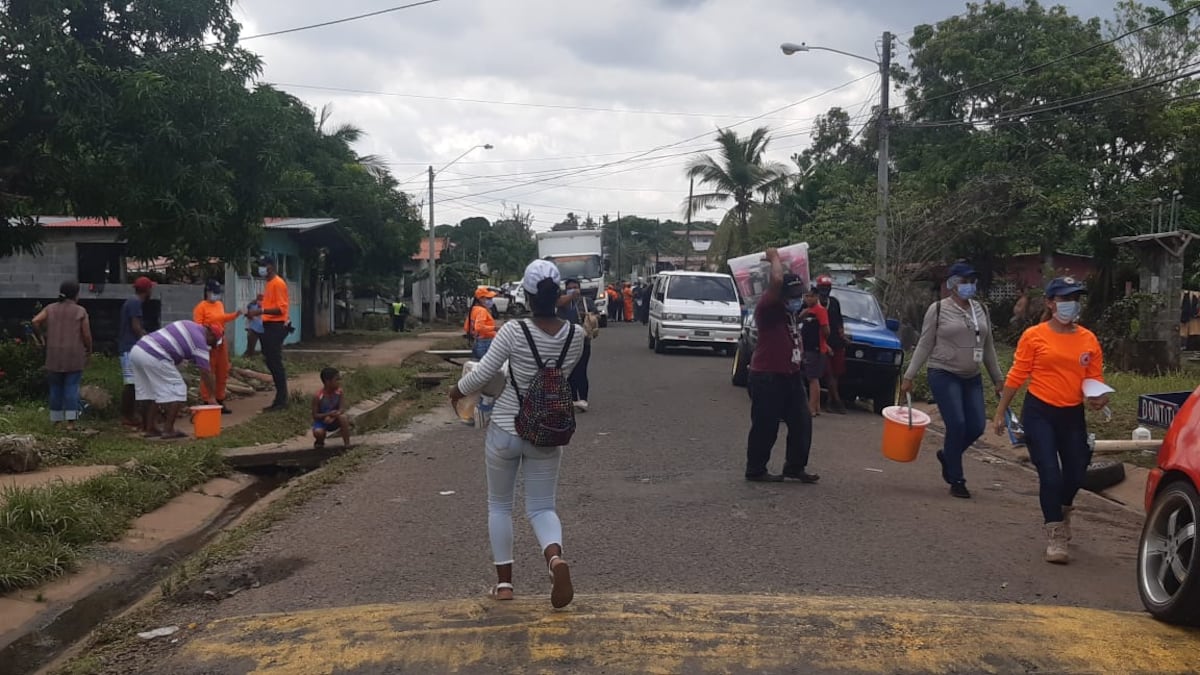 150 familias quedaron afectadas por lluvia en Arraiján