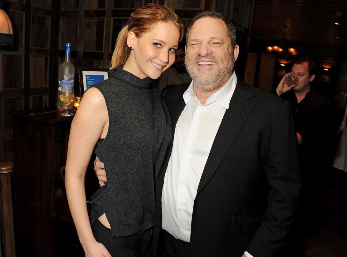 La actriz Jennifer Lawrence niega haberse acostado con Harvey Weinstein 