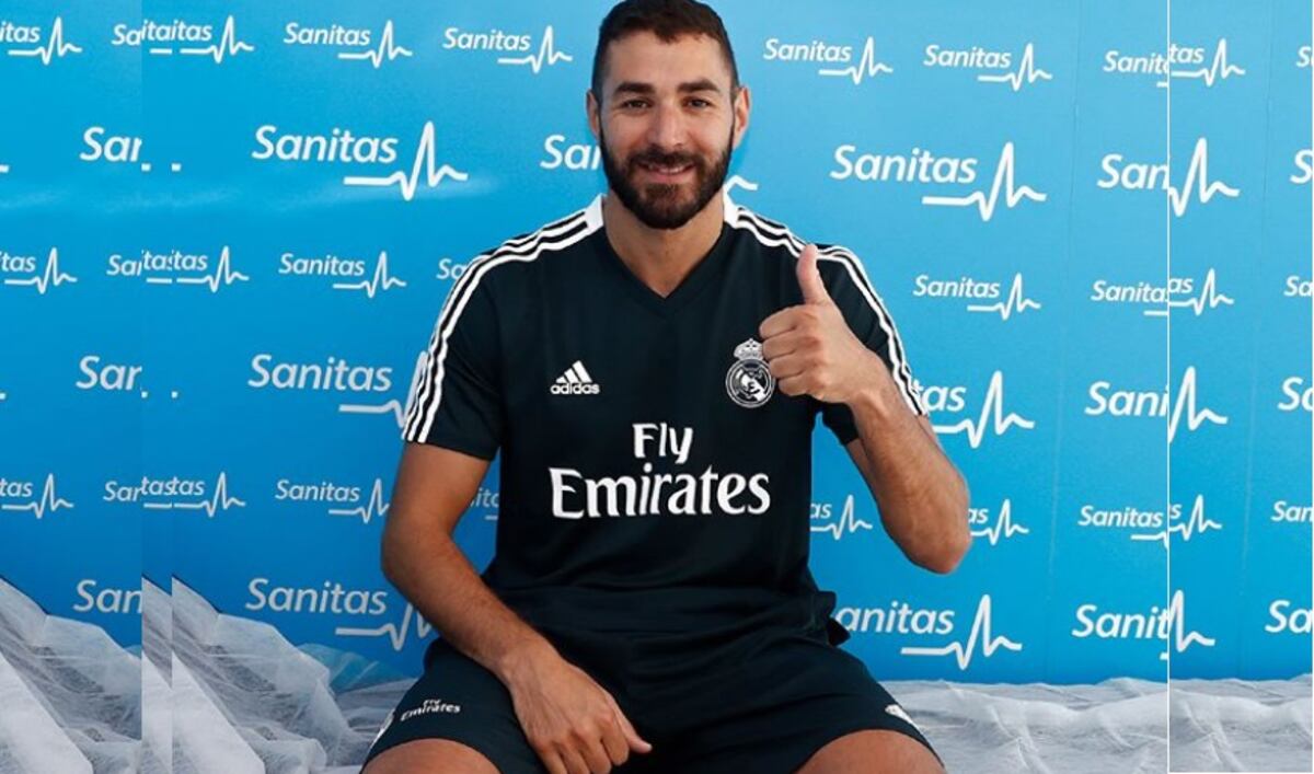 Benzema no ha llegado en las mejores condiciones físicas al Real Madrid