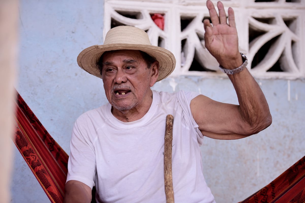 El cristo que los salvó de la guerra y del sarampión