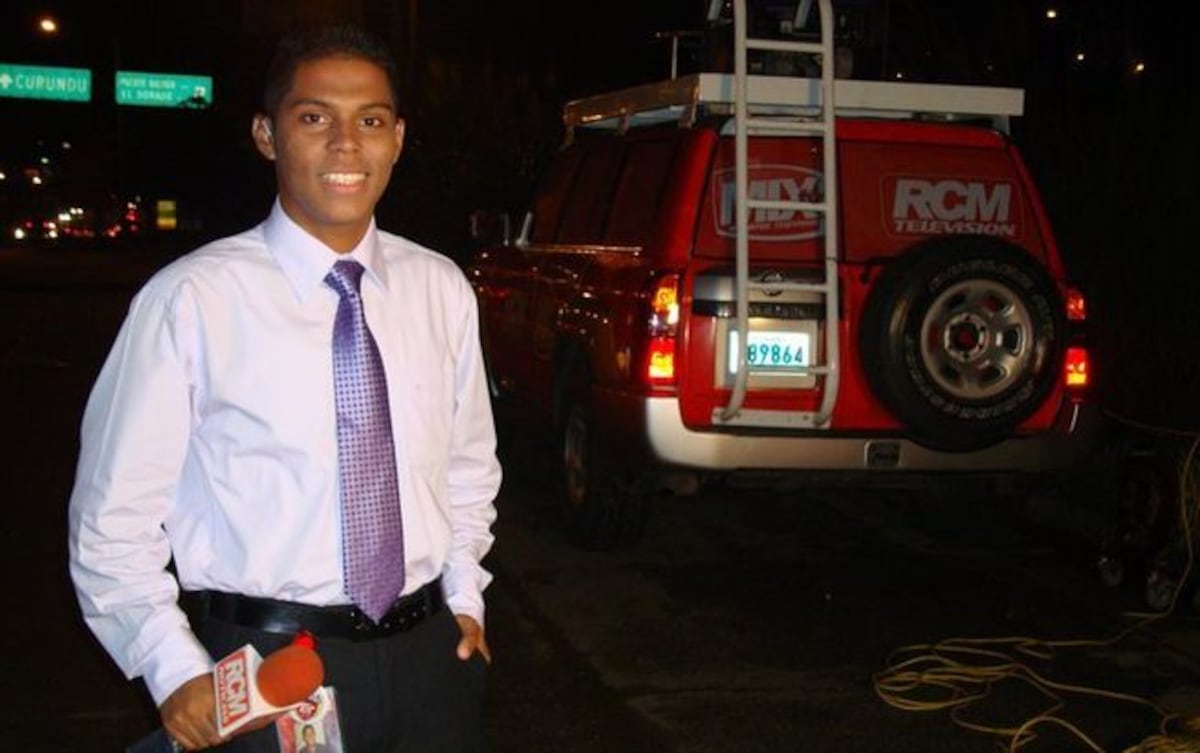 Reportero de TV que murió quería ser como Atenógenes Rodríguez