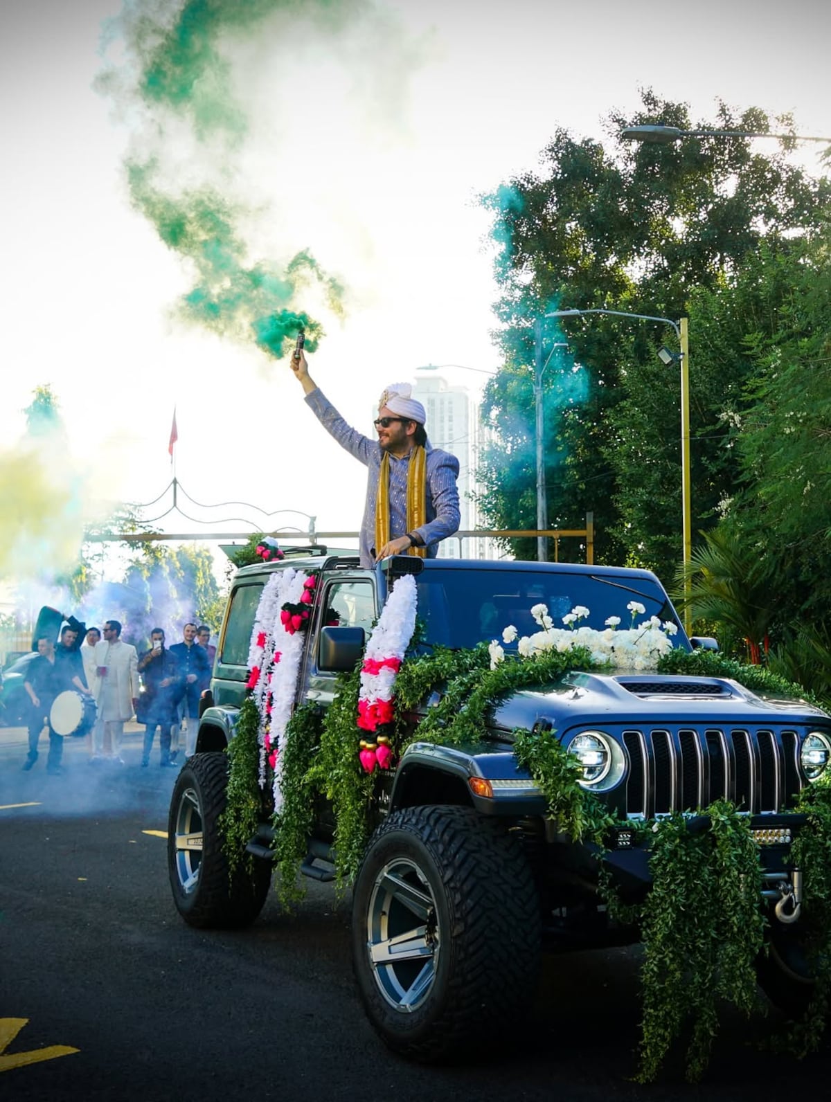 Gabriel Silva se casa con Sophia Nandwani en ceremonia en el Templo Hindú
