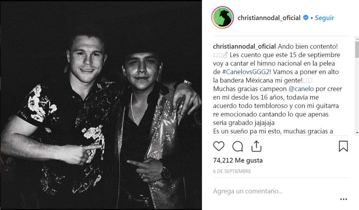 Becky G prefiere Panamá antes de cantar himno en pelea Canelo-GGG