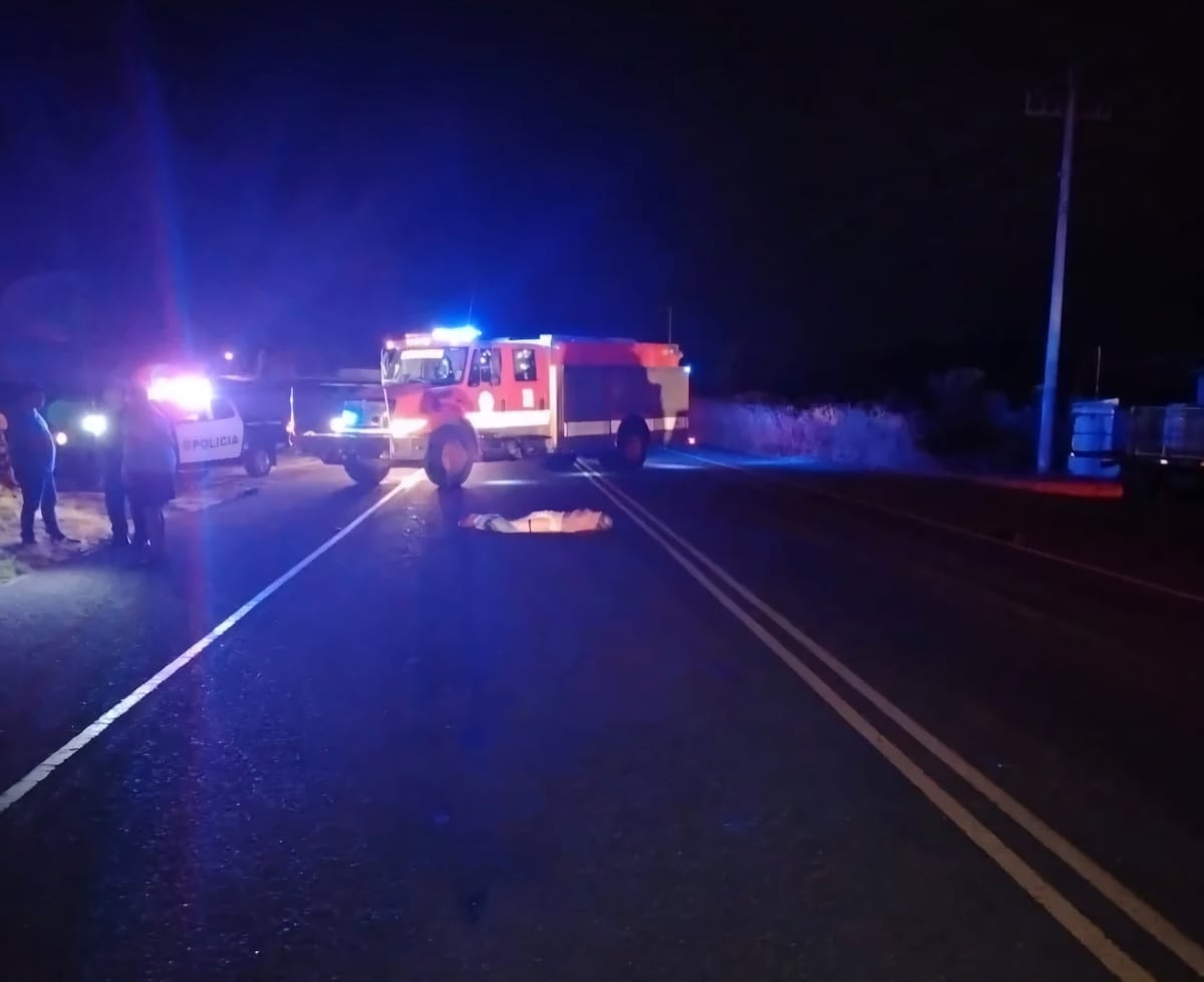 Adulto mayor arrastraba una carreta y fue embestido por dos vehículos en Guararé