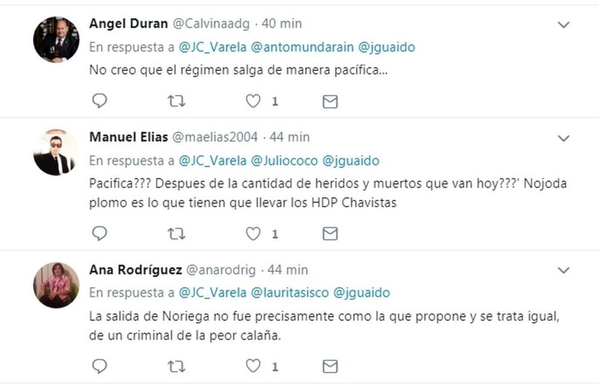 Varela reacciona: 'Actitud de Maduro recuerda últimos días de Noriega'