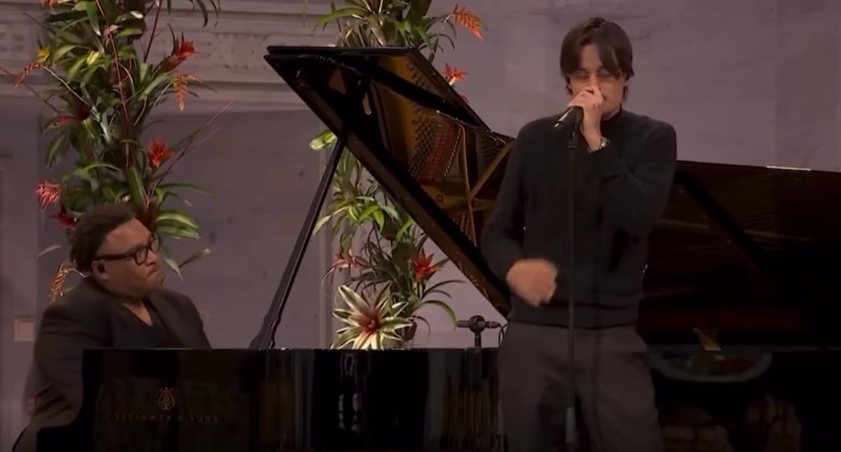 Danny Ocean llevó nostalgia y patria al Nobel de la Paz 2025