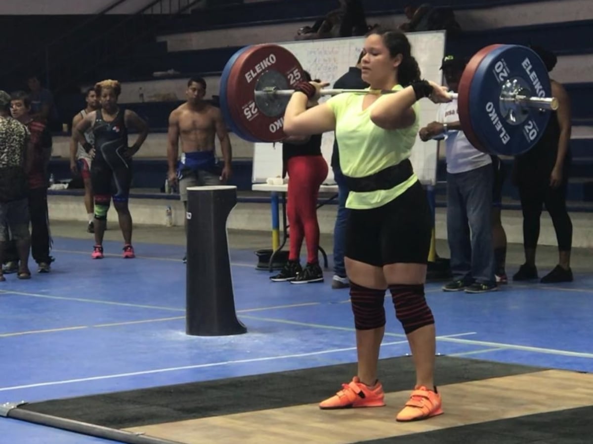 Mariadni Batista escribe su nombre en la historia de la halterofilia panameña