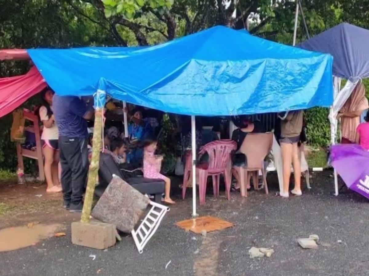Muere bebé de dos meses en Veraguas: dormía con su madre en una carpa desde el terremoto