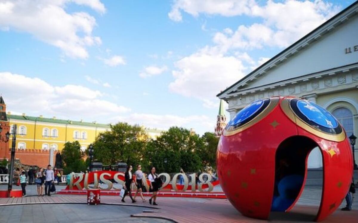 En Moscú todavía no hay ambiente de Mundial
