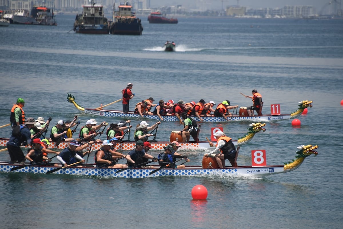 Competencia internacional de botes de dragón  llega a la final este domingo en Amador, tras muerte de uno de los atletas. Video