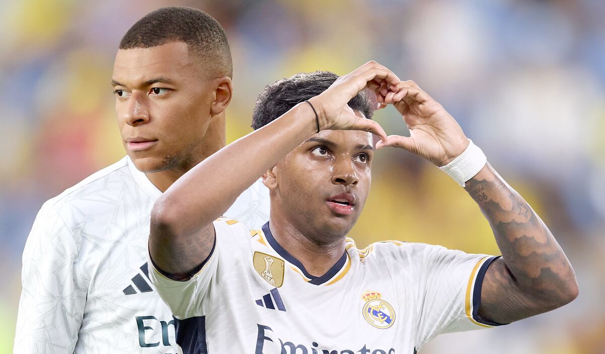 Mbappé y Rodrygo: la feroz lucha por brillar en el ataque del Real Madrid