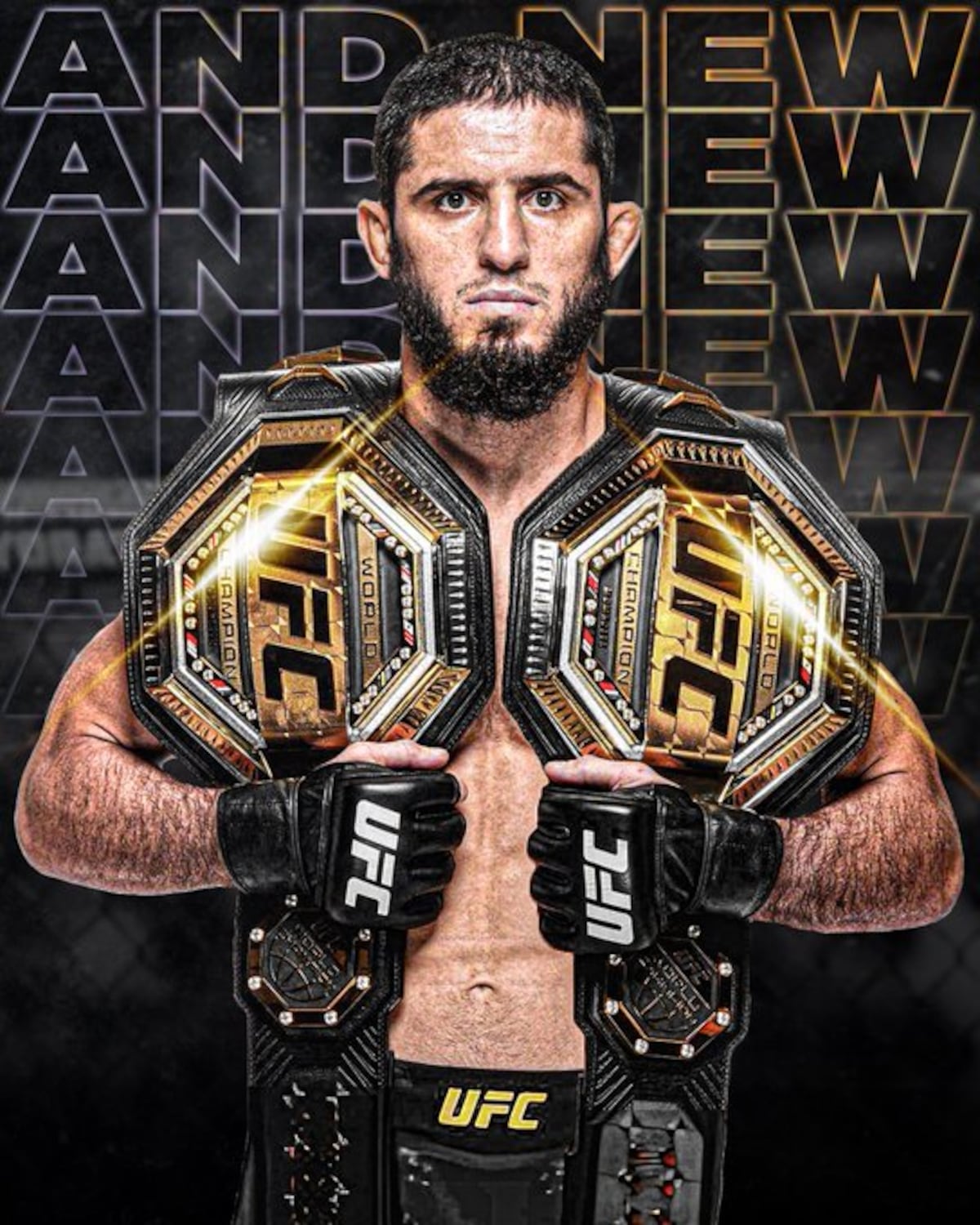 El imparable Islam Makhachev destrona a Jack Della Maddalena y se corona doble campeón en UFC 322