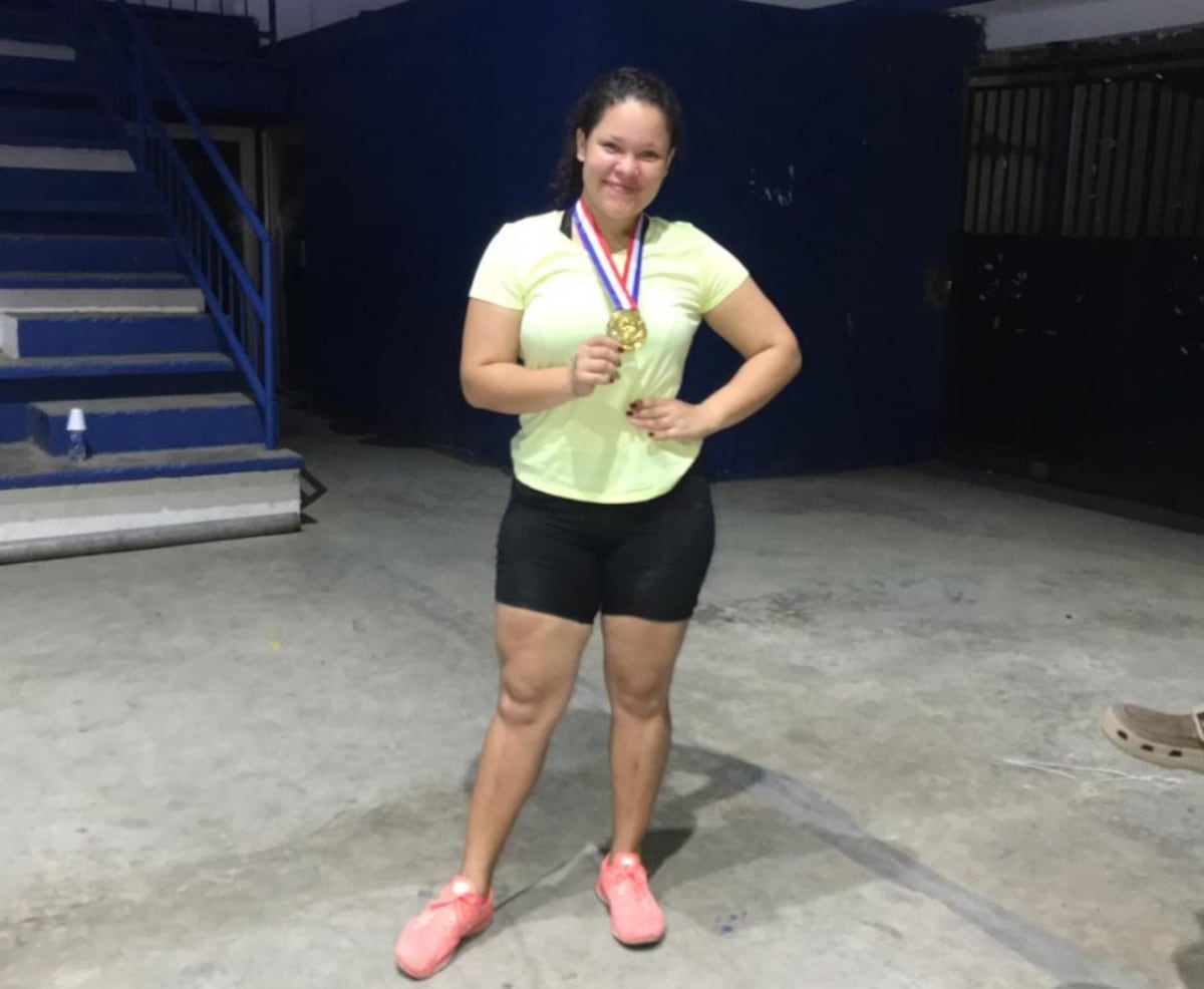 Mariadni Batista escribe su nombre en la historia de la halterofilia panameña