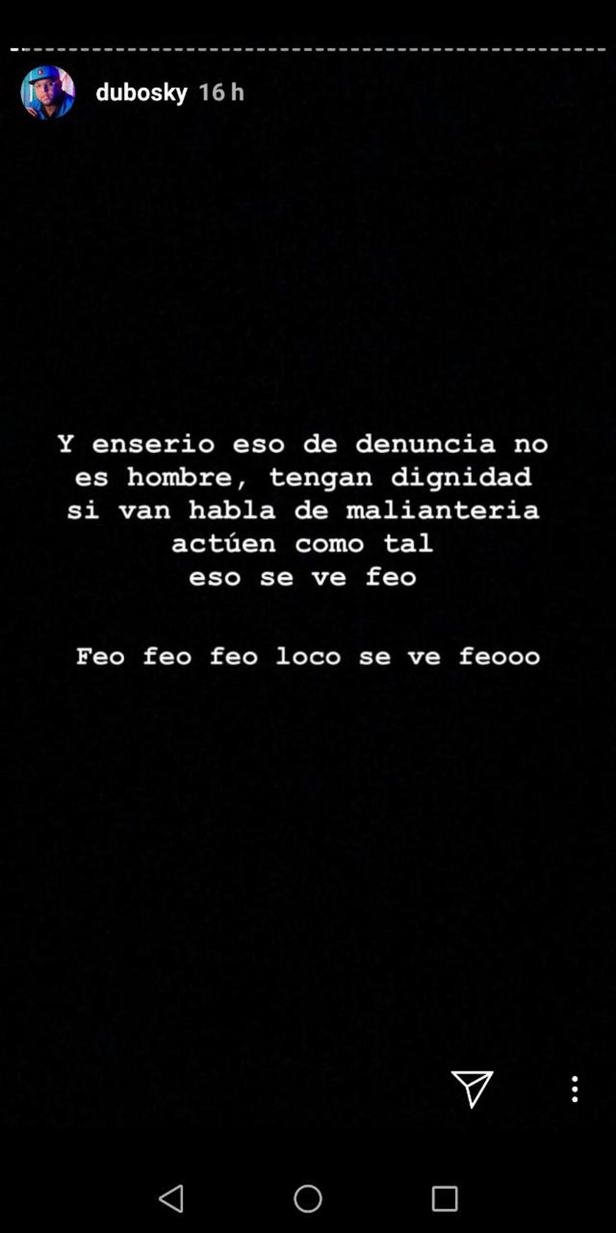 Paren firme. Dubosky responde con ‘Correctivo’ y bandera roja de Irán a Akim, Chamaco y El Boza