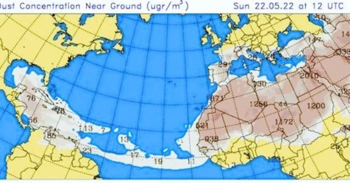 Emiten aviso de vigilancia por ingreso del polvo del Sahara a Panamá