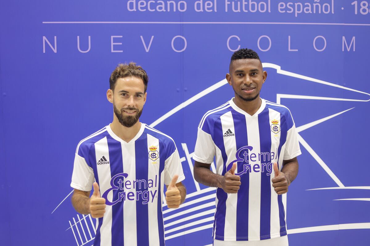 Josiel Núñez es presentado en el club más antiguo del fútbol español