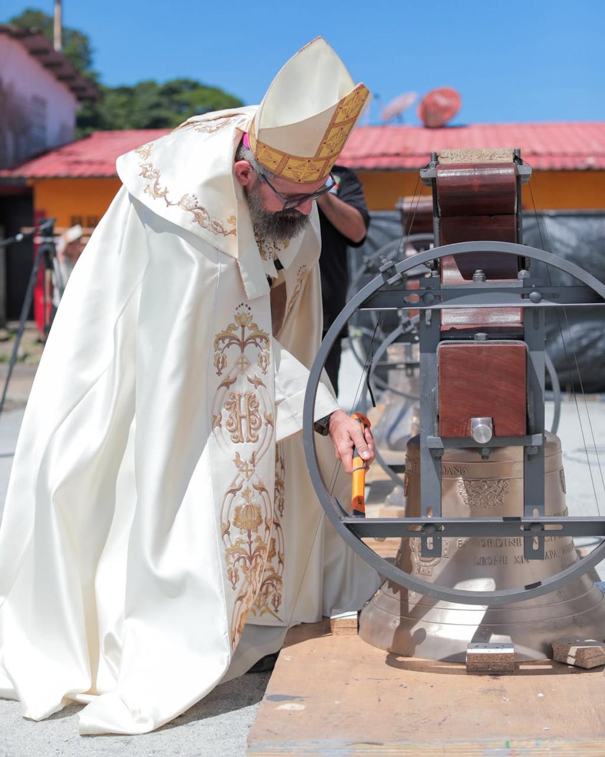 Cuatro campanas, siglos de historia: así avanza la restauración de la Iglesia de Portobelo