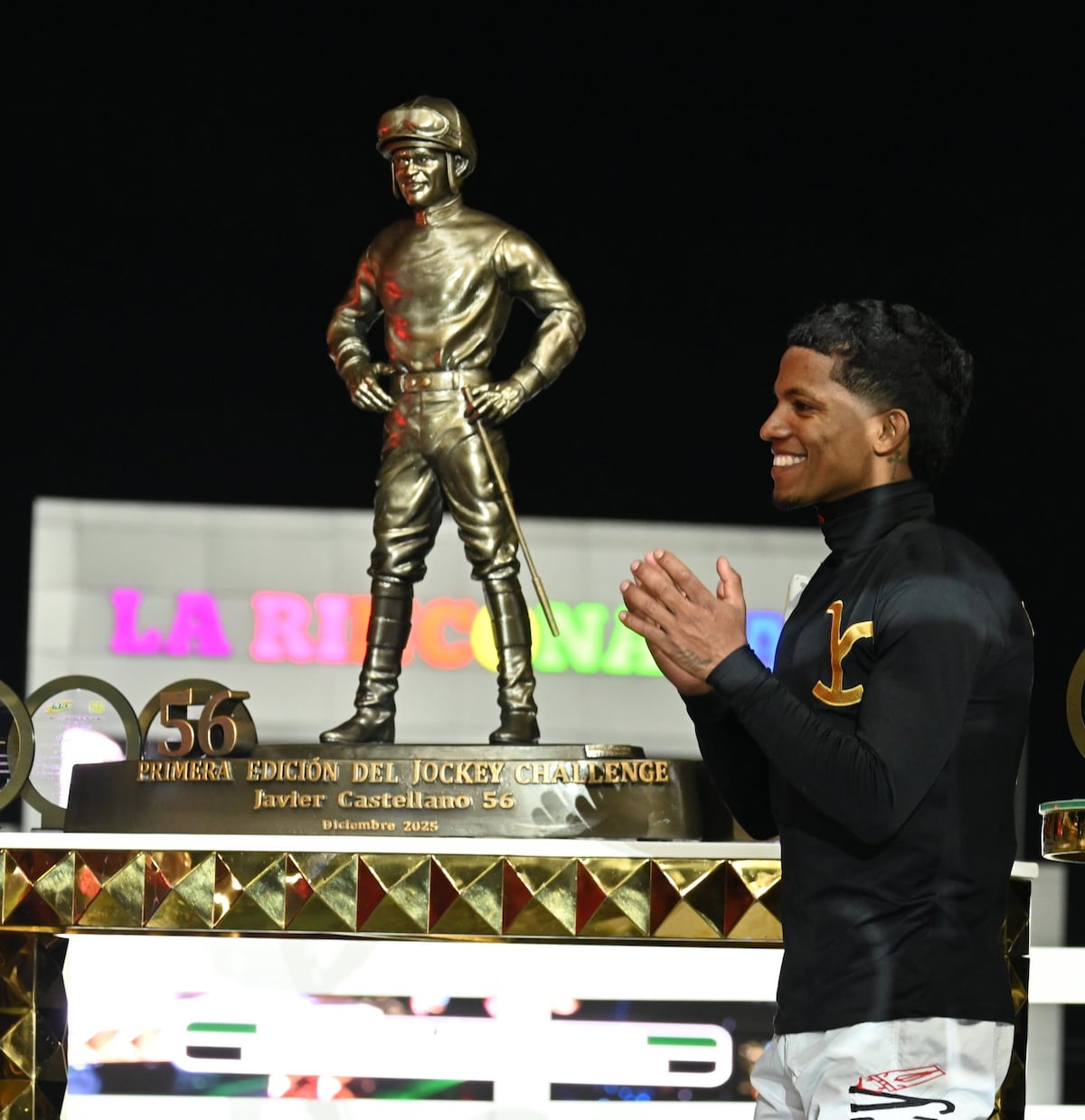 Santana Jr. remonta y se lleva el Jockey Challenge 56 en Caracas