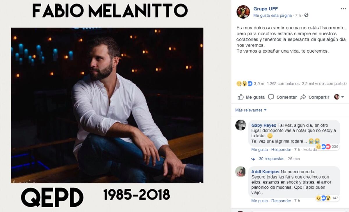 En México asesinan a cantante venezolano exintegrante del Grupo Uff