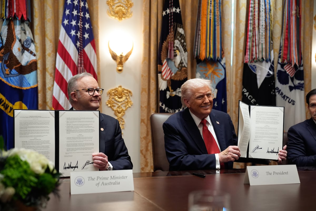 EE.UU. y Australia firman un acuerdo sobre minerales críticos y tierras raras