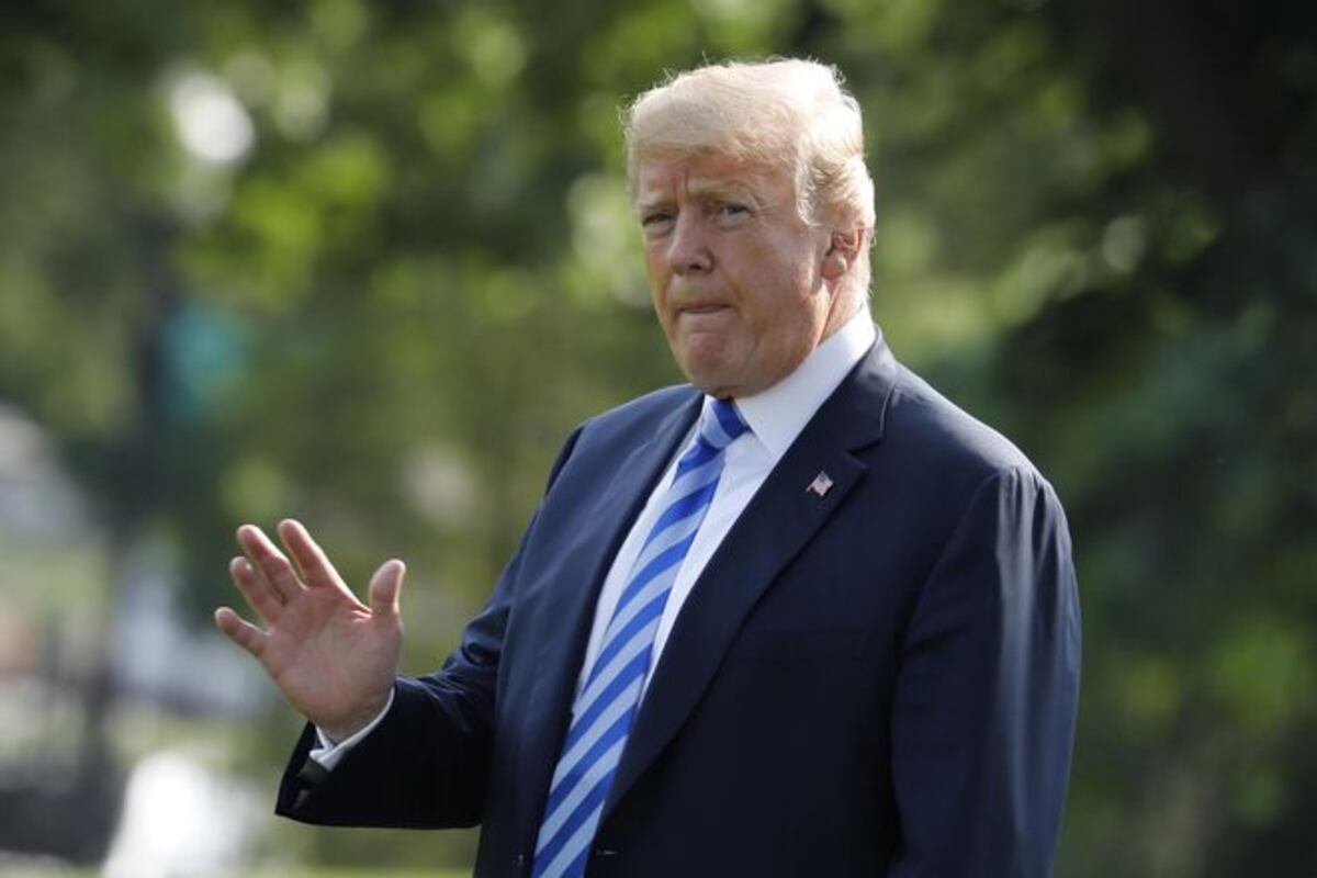 El presidente Donald Trump reveló el estado de salud de su esposa tras cirugía