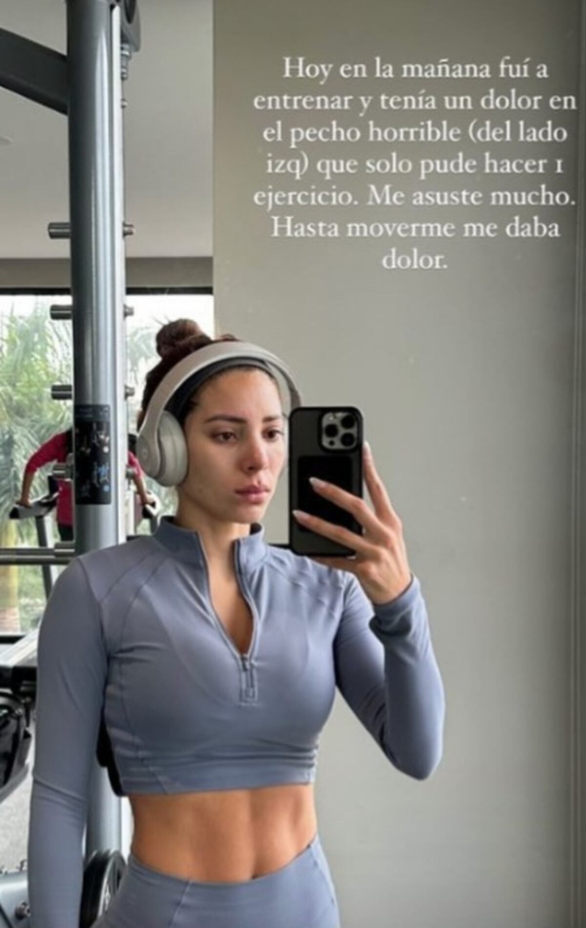 Susto nocturno para Delany Precilla: Fuerte dolor en el pecho la lleva al hospital