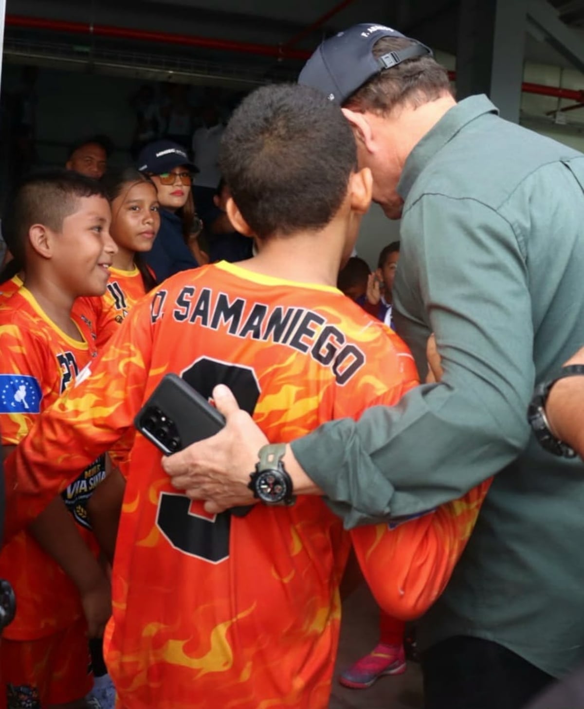Ministro de Seguridad se metió a la cancha en Veraguas