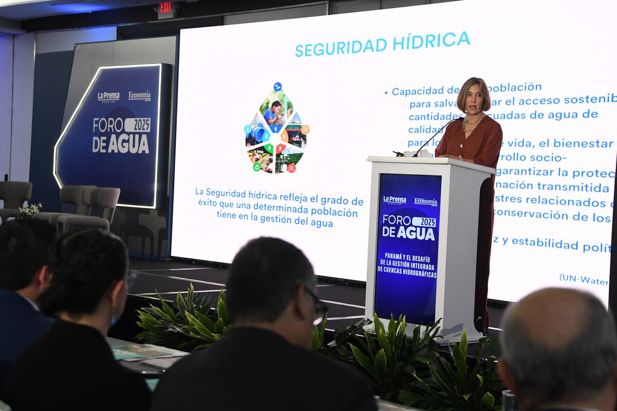‘Foro Agua 2025′: Panamá llueve, pero sigue con sed