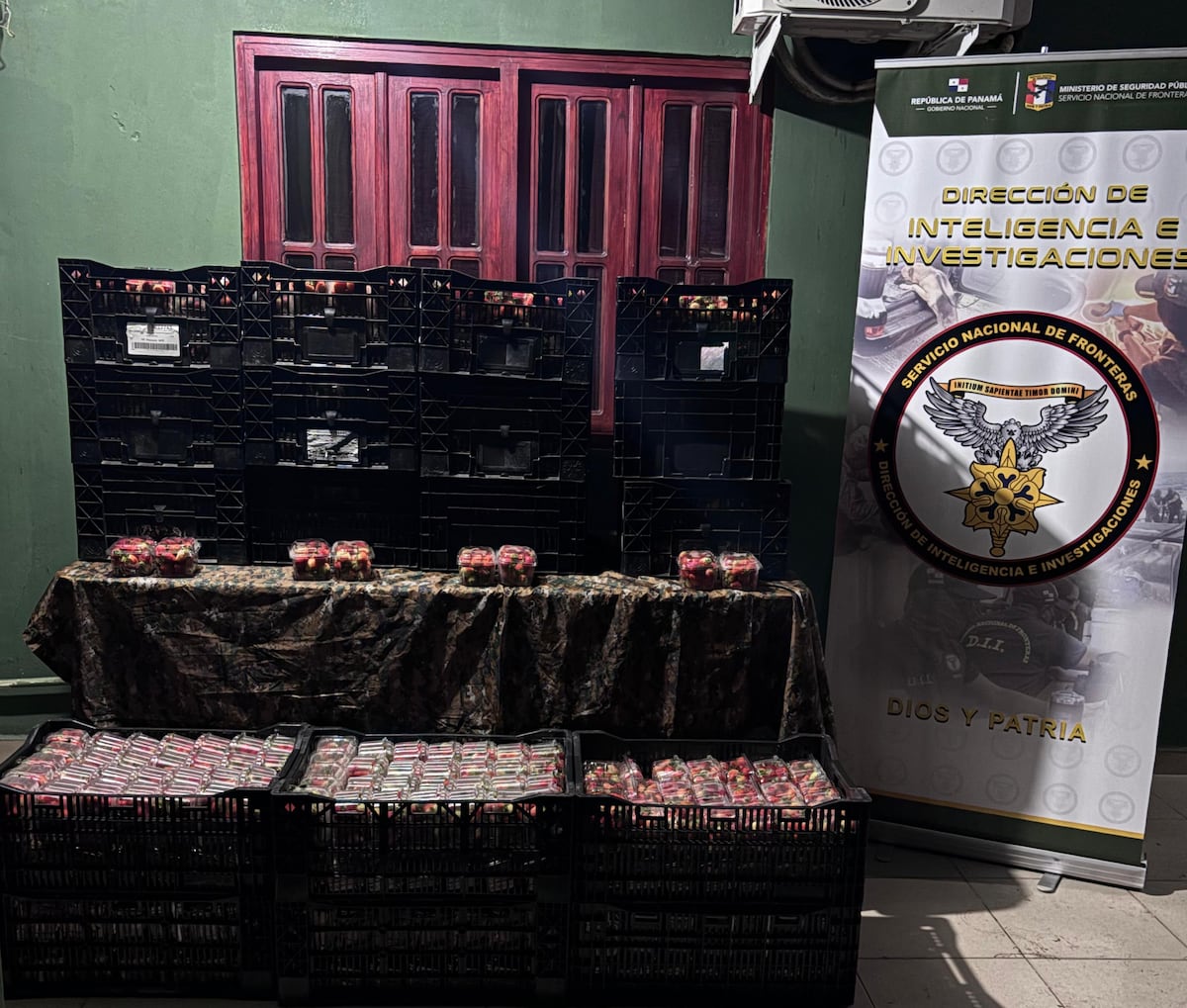 Lo pillaron con las fresas en un pick-up y terminó bajo investigación en Chiriquí