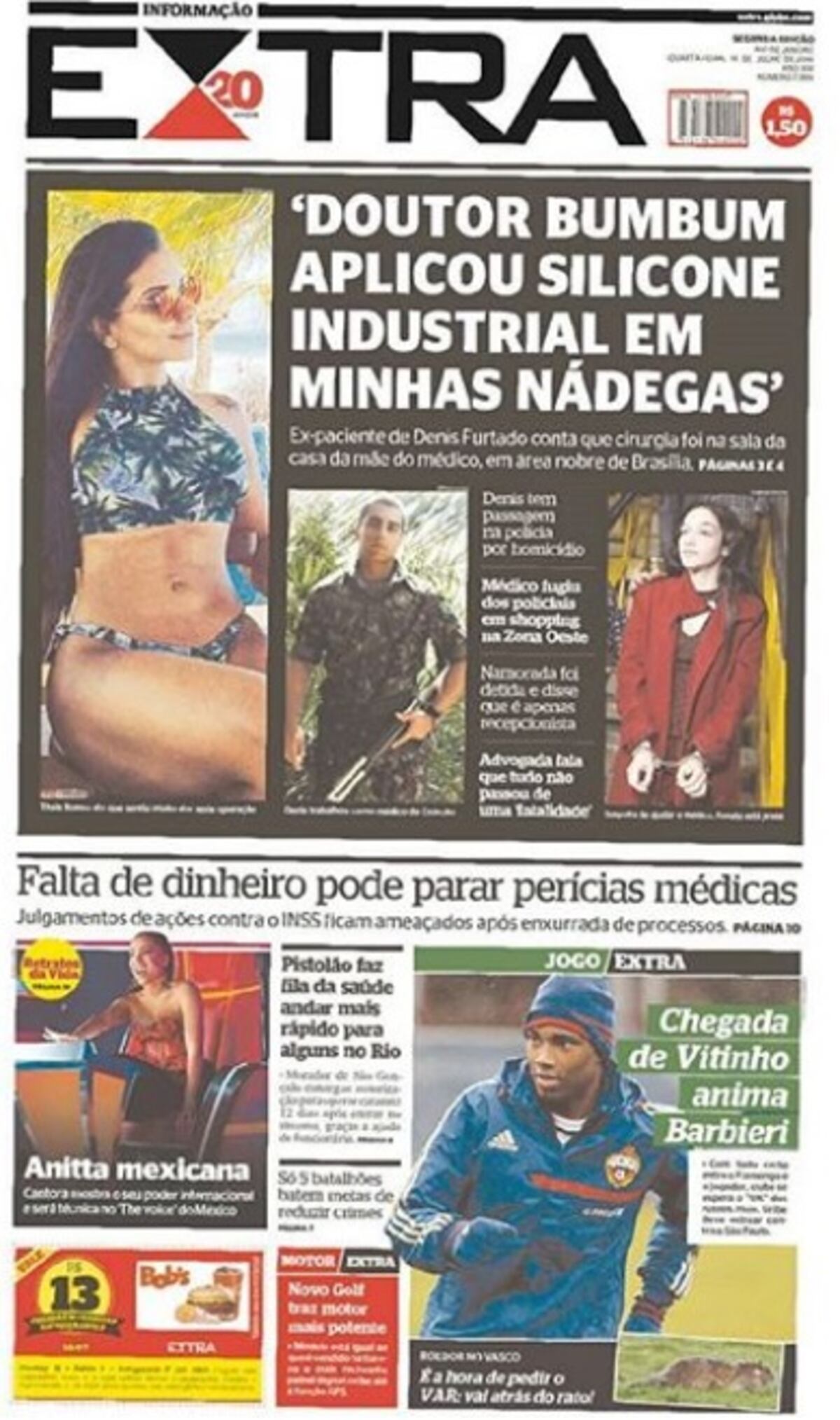 La increíble fuga del Dr. Bumbum que le ponía silicona industrial a pacientes