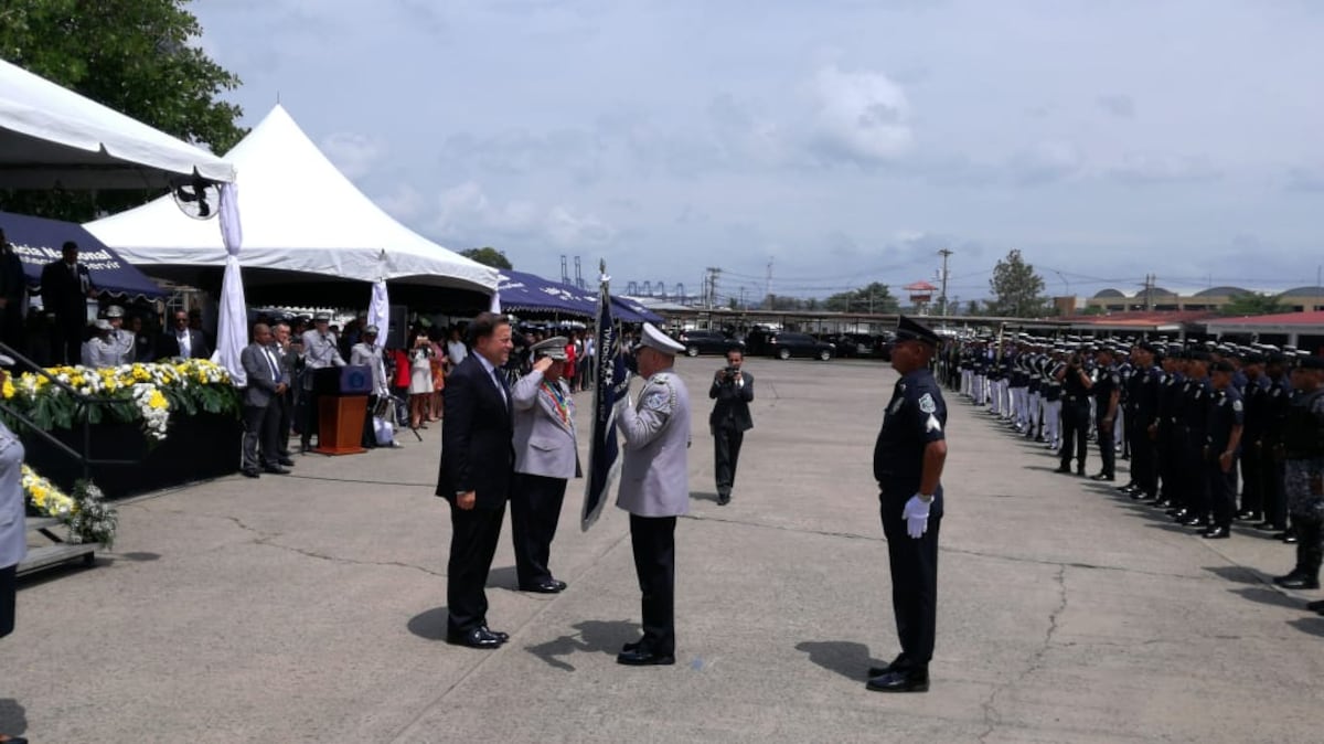 Alonso Vega Pino toma posesión como el nuevo director de la Policía