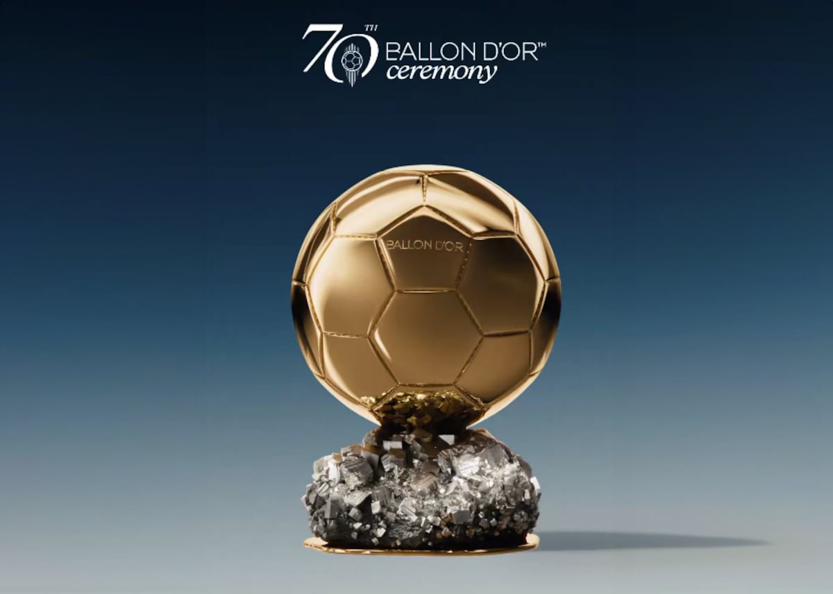 Balón de Oro tendrá mudanza histórica por sus 70 años