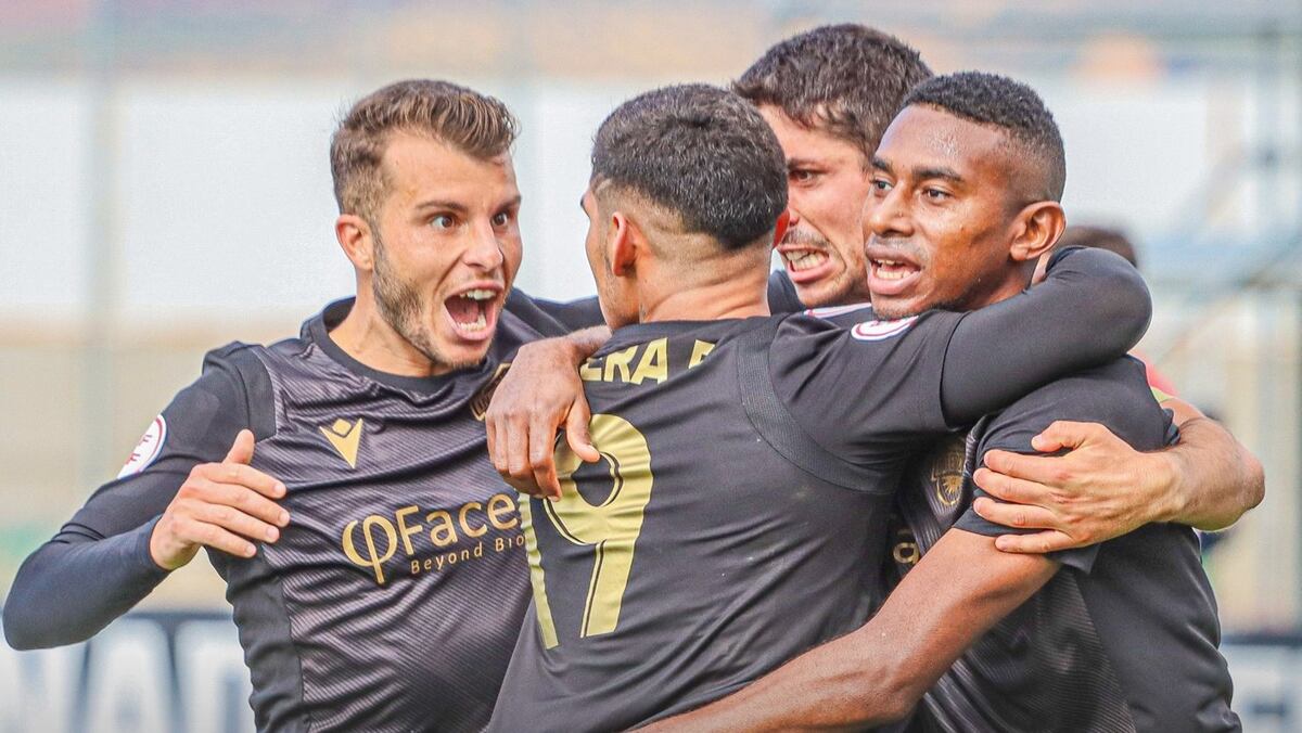 El panameño Josiel Núñez se estrena como goleador esta temporada en España