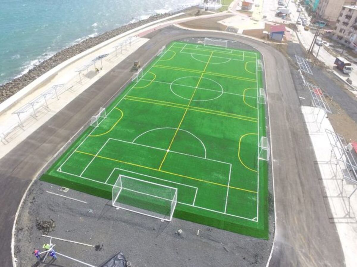 Así se va viendo ahora Colón con el Paseo Marino II. Chequee