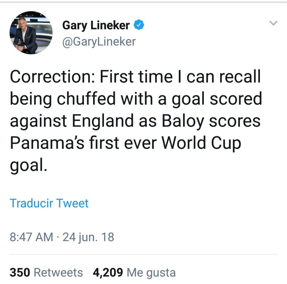 Beckham sorprendido.Ingleses y panameños celebran tras el partido | Video