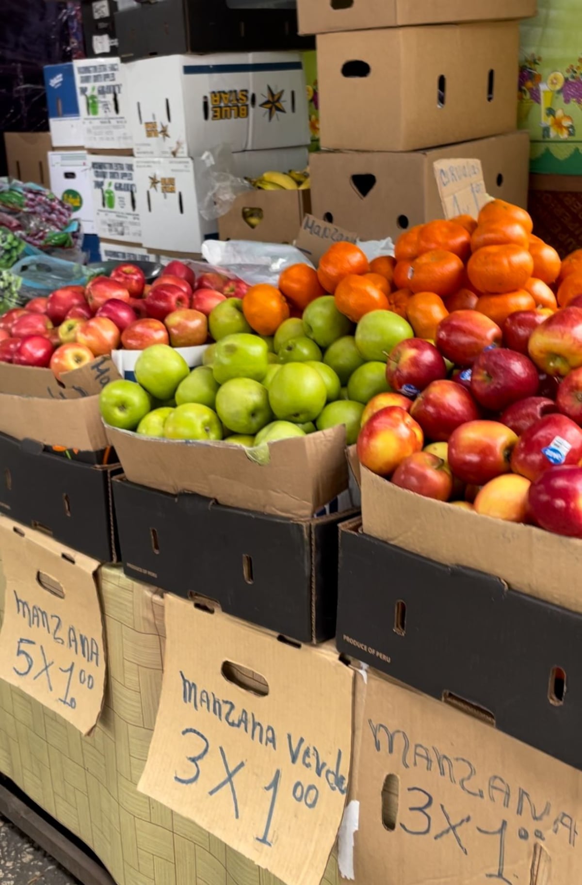 Todo a 1 dólar. El panameño compra sus vegetales en la Plaza 5 de mayo para ahorrar en tiempos de crisis