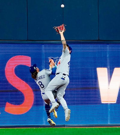 Dodgers inmortalizan la atrapada de Andy Pagés
