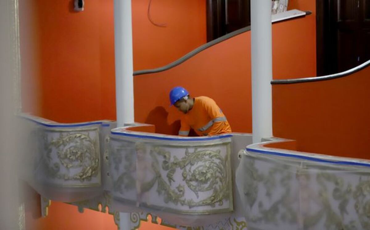 Histórico.Miren cómo está quedando el Teatro Nacional.Tiene 80% de avance. Video