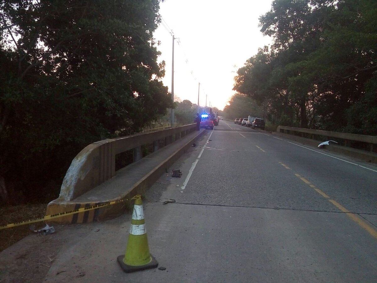 Auto se va abajo de un puente y se registra una víctima fatal en Chepo
