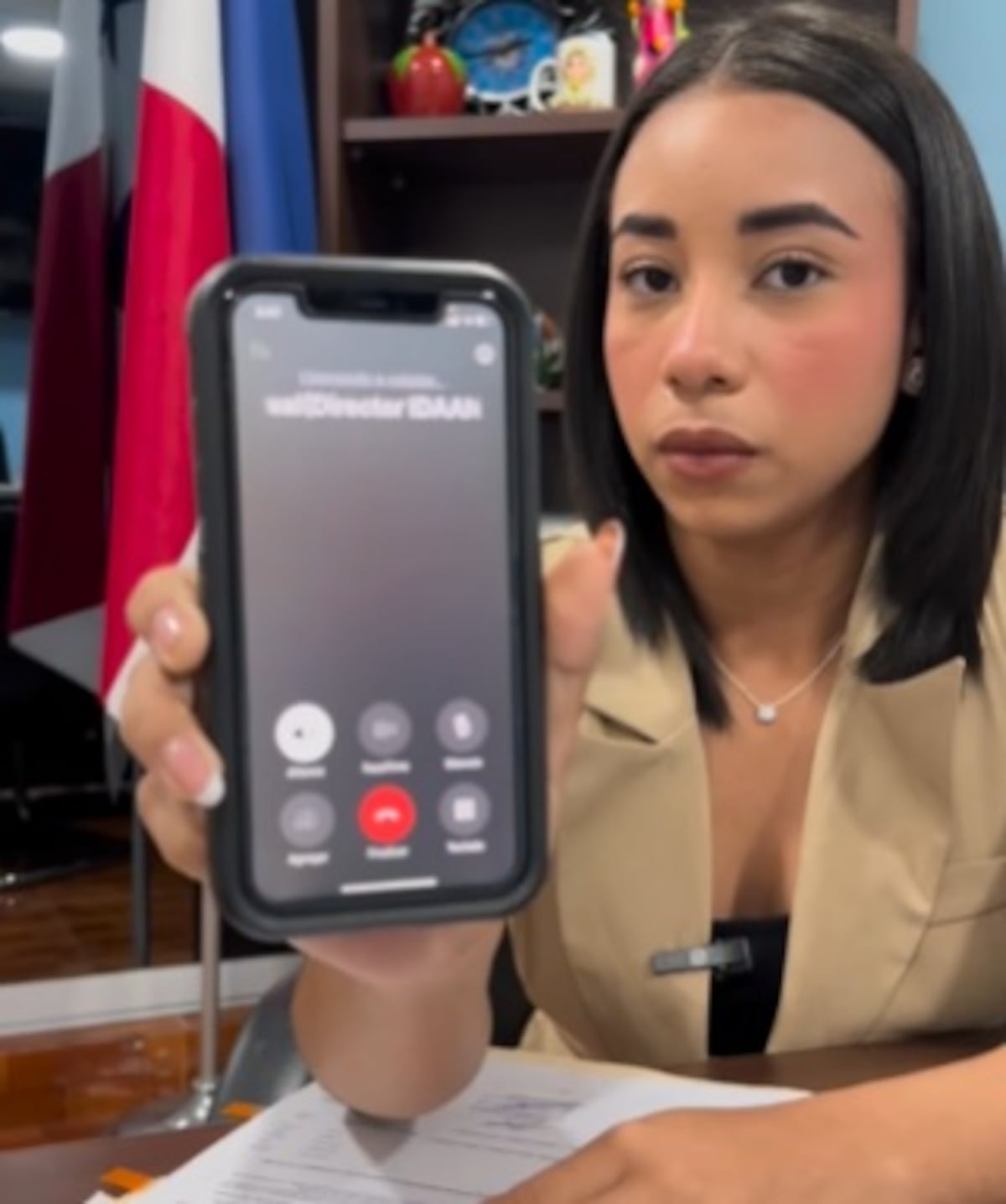 ‘¡Fueron ellos!... Exijo disculpas’: Representante de Tocumen acusa a la Policía de golpearla primero. Tiene fractura y hasta mordida